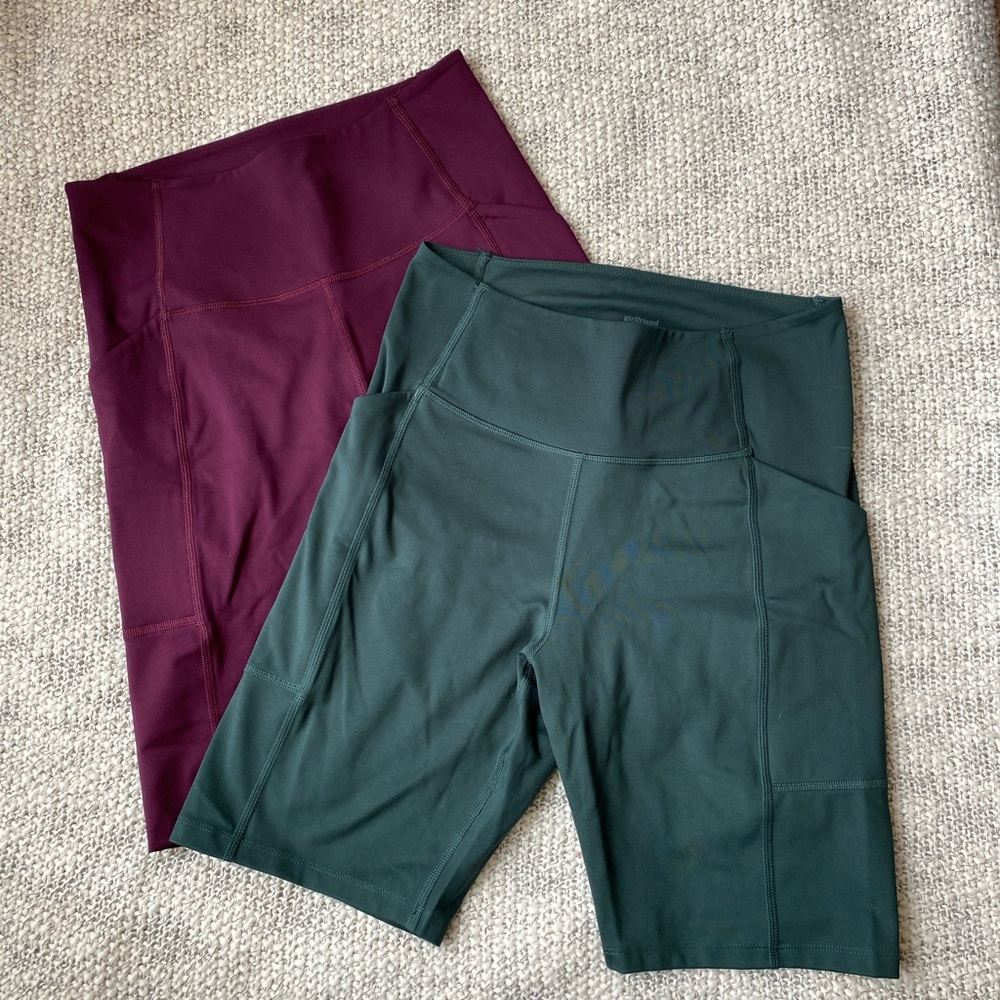 Girlfriend Collective bike short bundle
